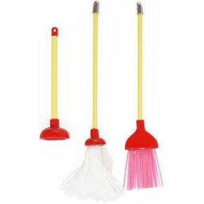 Odoria 1/12 Miniature Plunger Mop Dollhouse Cleaning Accessories