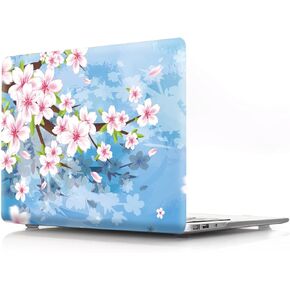 IVY Flower [Jasmine] Case for MacBook Pro Retina 13 (2012-2015, Models: A1502 / A1425) Hard Shell Case with Keyboard Cover