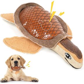 Durable Dog Toys for Aggressive Chewers, Plush Dog Toy to Keep Them Busy, Squeaky Dog Toys for Puppies Small Medium Large Dogs