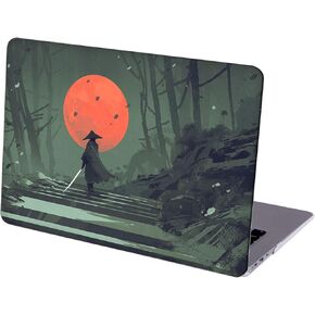 Case Compatible with MacBook Pro 14 inch Hard Protective Shell with Keyboard Cover ( A2442 M1 Pro/Max , 2021 Release ) - Japanese Samurai-3