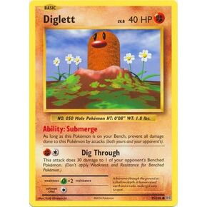 Pokemon - Diglett (55/108) - XY Evolutions