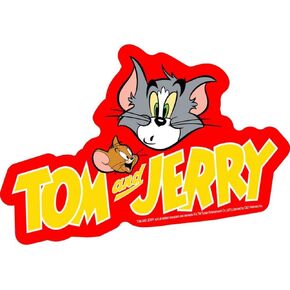 C&D Visionary Tom & Jerry Logo Sticker, Multi-Colored
