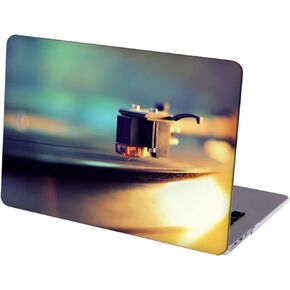 Compatible with MacBook Air 13 inch Retina Display with Touch ID, Hard Protective Shell with Keyboard Cover ( M1 A2337 A2179 A1932, 2018 2019 2020 Release) - Antique Vinyl Player-02