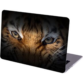Case Compatible with MacBook Pro 13 inch, Hard Protective Shell with Keyboard Cover ( M1 A2338 A2289 A2251 A2159 A1989 A1706 A1708, 2016-2020 Release) - Eyes of Angry Tiger