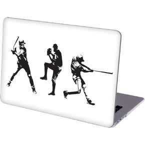 Case Compatible with MacBook Air 13 inch Retina Display with Touch ID, Hard Protective Shell with Keyboard Cover ( M1 A2337 A2179 A1932, 2018 2019 2020 Release) - Baseball Player-3