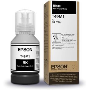 Epson Genuine T49M Dye-Sublimation SureColor Ink Refills for F170 & F570 (CMYK Set Plus Tape)