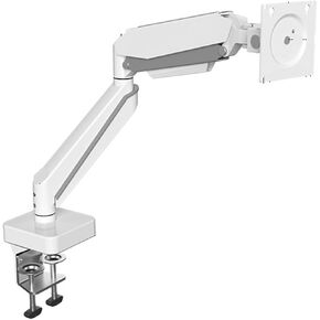 Bracket Monitor White air Pressure Cantilever Hover Bracket Increases Height Without Drilling(MAX White)