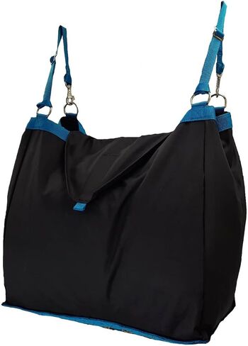 Paris Tack Supreme Slow Feed Top Load Hay Bag with Super Tough Bottom and 6 Month Warranty (Black and Pink) in Kuwait