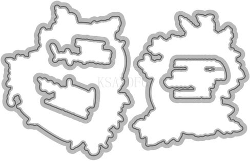 Giraffe Zebra Balloons Clear Stamps and Die Cuts Sets for Handmade Card Making Metal Cutting Dies Stencils Scrapbook Kit Embossing Supplies 2024-2025 Seals Template in Saudi Arabia