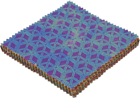 Soimoi Batik Print Precut 10 بوصة القطن المربعات مربعات خياطة اللحف سحر حزمة DIY خليط الخياطة in Kuwait
