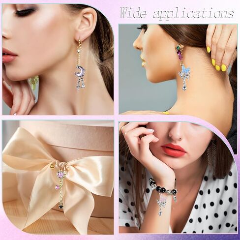 Alloy Charms for DIY Crafts Keychain Bracelet Pendant Necklace Earring Jewelry Making Supplies in Saudi Arabia