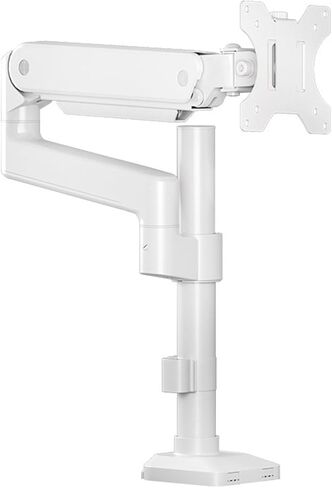 Computer Monitor Stand arm T8-1B Desktop Simple Screen Desktop Non-Hole Universal Rotating Telescopic Bottom(Black) in Kuwait