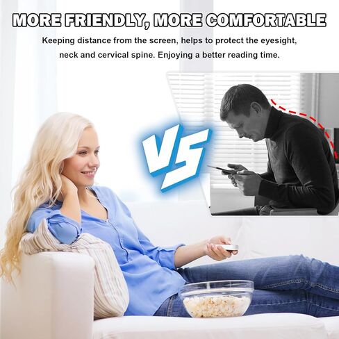 RF Remote Control Page Turner for Kindle Paperwhite Oasis Scribe Kobo, Kindle Accessories for eReaders, Remote Camera Shutter and Video, iPhone iPad Android Tablets Reading Novels Comics Blue in Saudi Arabia