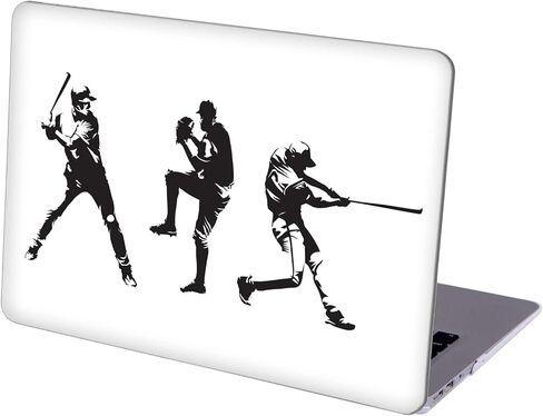 Case Compatible with MacBook Air 13 inch Retina Display with Touch ID, Hard Protective Shell with Keyboard Cover ( M1 A2337 A2179 A1932, 2018 2019 2020 Release) - Baseball Player-3 in Kuwait