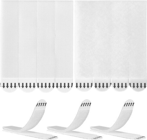 VEVOR Picture Hanging Strips, 34 Pairs, Large Picture Hangers with Removable Adhesive, Hook & Loop Strips, Wall Hanging Strips for Damage Free Picture Hanger, Mounting of Photos, Frames, Wall Decor in Saudi Arabia