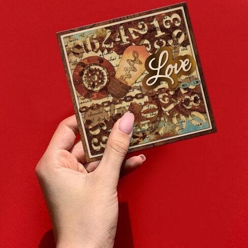 Globleland عتيقة أنبوب المياه القطع القطع يموت ل DIY Scrapbooking المعادن الرجعية المصباح رقم مقطوع يموت لصنع البطاقات in Saudi Arabia