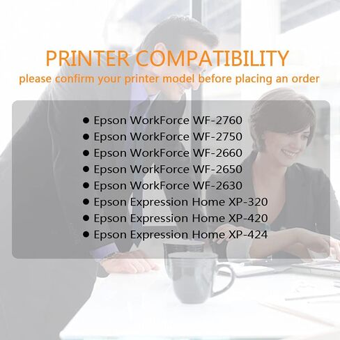 Run Star 2 Pack 220XL Cyan Remanufactured Ink Cartridge Replacement for Epson 220XL T220XL use for Epson Workforce WF-2760 2750 2660 2650 2630 Expression Home XP-320 420 424 Printer (2 Cyan) in Saudi Arabia