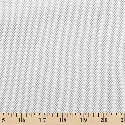 Polyester Knit Diamond Mesh Fabric - Black Sheer Polyester 63" by The Yard in Saudi Arabia