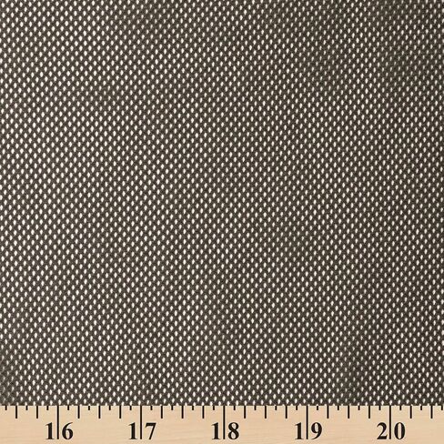 Polyester Knit Diamond Mesh Fabric - Black Sheer Polyester 63" by The Yard in Saudi Arabia
