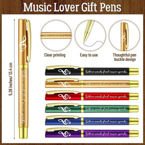15 Sets Back to School Gifts for Students Bulk Musical Ballpoint Pens Music Inspirational Metal Bookmarks with Bags First Day of School Gift Bulk for Musician Lover Teacher in Saudi Arabia
