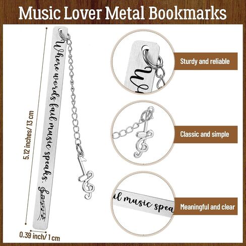 15 Sets Back to School Gifts for Students Bulk Musical Ballpoint Pens Music Inspirational Metal Bookmarks with Bags First Day of School Gift Bulk for Musician Lover Teacher in Saudi Arabia
