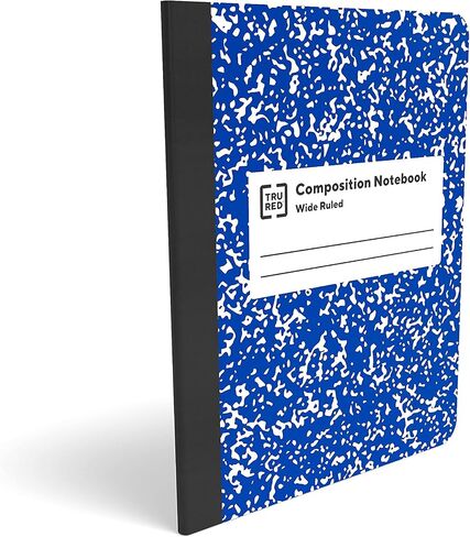 Staples 2072494 COPPOCITION NOTERD WIDE REBLE الأزرق 9-3/4 بوصة × 7-1/2 بوصة 24 حزمة in Saudi Arabia