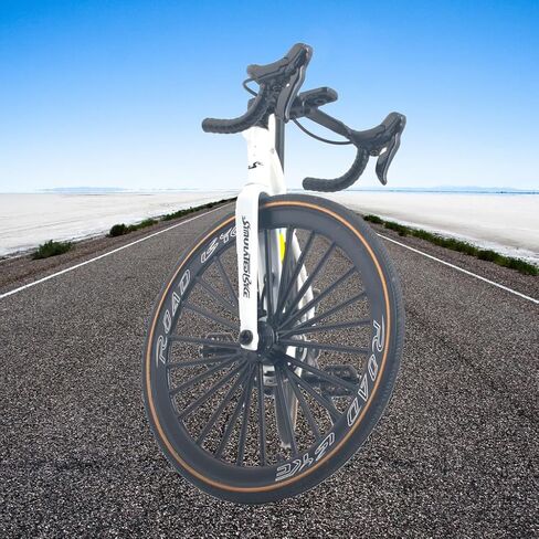 1:8 Scale Alloy Racing Bike Toy Bicycle Model Road Bike Toy Road Bike Miniature Cake Topper Desktop Decoration Crafts for Cycling Lovers Bike Racers Athletes Children (Black) in Saudi Arabia