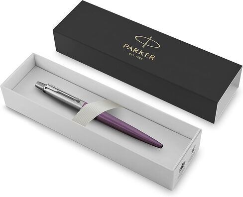 Parker Jotter Ballpoint Pen, Victoria Violet with Medium Point Blue Ink, Gift Box in Saudi Arabia