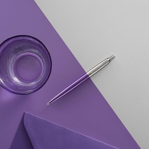 Parker Jotter Ballpoint Pen, Victoria Violet with Medium Point Blue Ink, Gift Box in Saudi Arabia