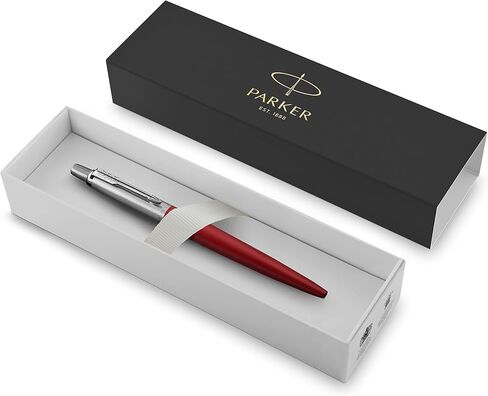 Parker Jotter Ballphous Pen ، فيكتوريا فيوليت مع حبر الأزرق المتوسط ، صندوق الهدايا in Saudi Arabia