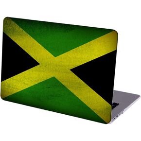 Case Compatible with MacBook Air 13 inch Retina Display with Touch ID, Hard Protective Shell with Keyboard Cover ( M1 A2337 A2179 A1932, 2018 2019 2020) - Grunge National Flag of Jamaica