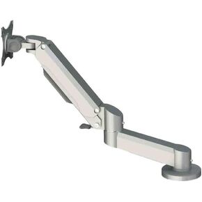 Monitor Stand Silver Dual Arm Table Style Monitor Stand Suitable for 15-32 Inch Load-Bearing Capacity of 15kg Adjustable Arms