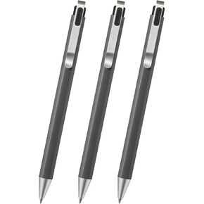 Sakura Craypas GBR205#49 Gel Ink Ballpoint Pen, Ball Sign, iD, Pure Black, 0.02 inches (0.5 mm), 3 Pieces