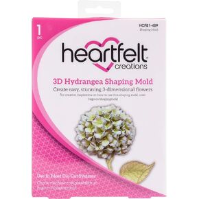 HEARTFELT CREATIONS SHAPING MOLD HYDRANGEA, Cottage Garden-3D