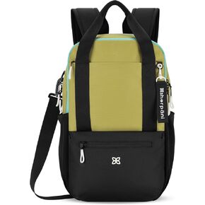 Sherpani Camden, Convertible Backpack, 3 in 1 Tote Bag, 18L Travel Backpack, Crossbody Bag for Women, Cross Body Purse, Travel Gifts, RFID Protection, Fits 15" Laptop (Alchemy)