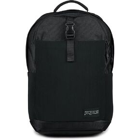 JanSport Journey Pack Backpack – Large Main Compartment, Dual Water Bottle Pockets, 15-inch Padded Laptop Compartment with Tricot Lined Sleeve, Black