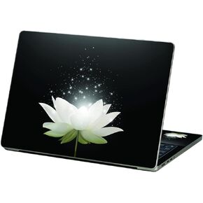 MightySkins Skin Compatible with Apple MacBook Air 13.6" M2 (2022) - Twilight Lotus | Protective, Durable, and Unique Vinyl Decal wrap Cover | Easy to Apply and Change Styles | Made in The USA