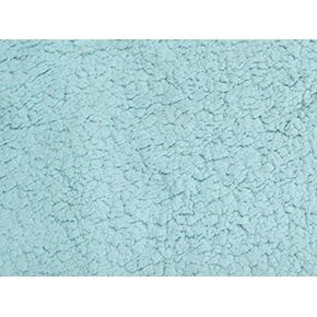Minky Sherpa Lambs Wool Fabric 58 inches Wide Black in Saudi Arabia