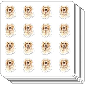 Golden Retriever Dog Planner Stickers, 0.5in Scrapbooking Kids DIY Calendar Crafting 208-Pack
