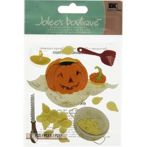 EK Success Jolee's Boutique Dimensional Stickers - Pumpkin Carving