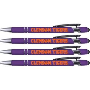 Greeting Pen Clemson Soft Touch Coated Metal Pen 4 Pack (4012)