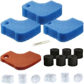 Inland Seas OASE BioMaster 600 Complete Media Replacement Bundle (8 Items)