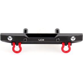 LCX Racing 1/10th RC Crawler Car Aluminum Rear Bumper for Axial SCX10 PRO, Upgrades Parts Accessories (Rear)
