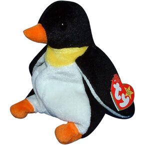TY BEANIE BABY WADDLE THE PENQUIN BORN DECEMBER 19, 1995. NWT#by:treasures_by_tnj