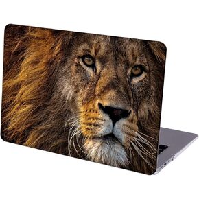 Case Compatible with MacBook Air 13 inch Retina Display with Touch ID, Hard Protective Shell with Keyboard Cover ( M1 A2337 A2179 A1932, 2018 2019 2020 Release) - Old Lion Muzzle-1