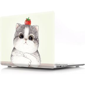 IVY Animal Case for MacBook Pro Retina 15 (2012-2015, Models: A1398) Hard Shell Case with Keyboard Cover - Owl
