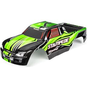 Traxxas 3651G Body, Stampede (also fits Stampede VXL), Green (Painted, Decals Applied)