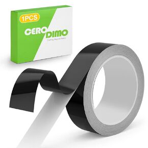 1 Pcs Blackout Tape 1.2 Inch x 66 Feet, 100% Light Blocking for Electronics, LED Covers, Windows, Aquariums, and More