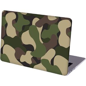 Compatible with MacBook Air 13 inch, Hard Shell Case with Keyboard Cover and Screen Protector (A1369 A1466, 2010-2017 Release), Camouflage, MD3177