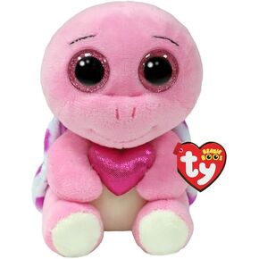 Ty Beanie Boo TORTE The Pink Valentine Turtle - 6"